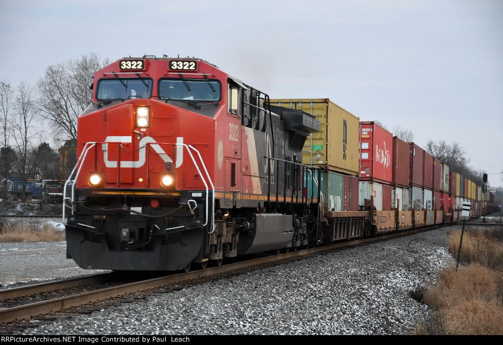 Stack train rolls west over the diamonds